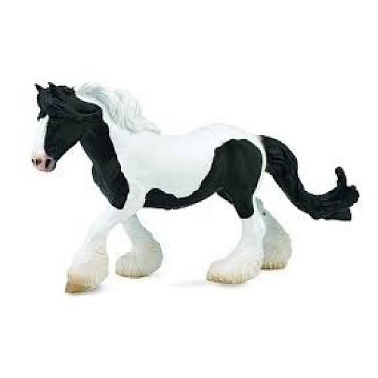 Collecta Mac Toys COLLECTA Gypsy Mare - Black & White Piebald