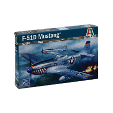 Italeri Model Kit letadlo 0086 - F-51D MUSTANG (1:72)