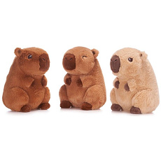 Teddies Kapybara plyšová 22cm 3 barvy 0m+
