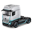 Maisto - Custom Rigs-Mercedes-Benz Actros 1851, stříbrno-černá, 1:64