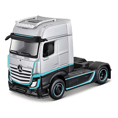 Maisto - Custom Rigs-Mercedes-Benz Actros 1851, stříbrno-černá, 1:64 Maisto - Custom Rigs-Mercedes-Benz Actros 1851, stříbrno-černá, 1:64