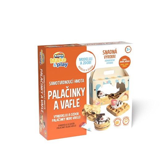 Modelo Mac Toys MODELO Samotvrdnoucí hmota - Palačinky a vafle