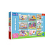 Trefl Puzzle 10v1 Prasátko Peppa/ Peppa Pig s přáteli v krabici 40x27x6cm