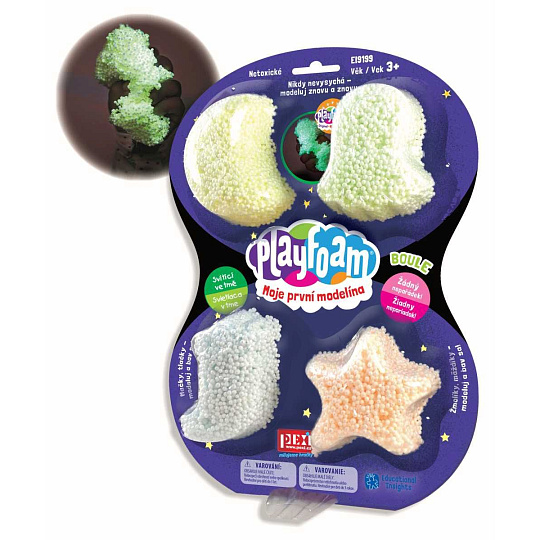 PEXI PlayFoam Boule 4pack-SVÍTÍCÍ