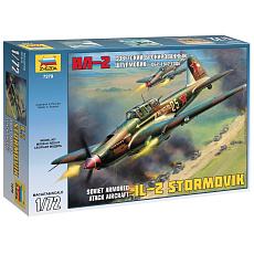 Zvezda Model Kit letadlo 7279 - IL-2 Stormovik (1:72)