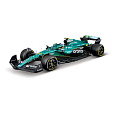 Bburago - RACE F1 v dekorativním boxu, Aston Martin AMR25 (2025), #14 Fernando Alonso, 1:24