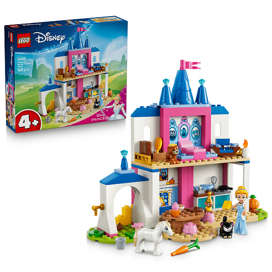 LEGO Disney 43283 Popelčin zámek a její zvířecí přátelé