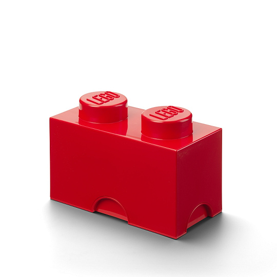 Smartlife LEGO úložný box 2 - červená