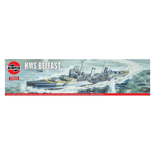 Airfix Classic Kit VINTAGE loď A04212V - HMS Belfast (1:600) Airfix Classic Kit VINTAGE loď A04212V - HMS Belfast (1:600)