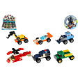 Teddies Stavebnice dopravní prostředek plast 6cm mix druhů