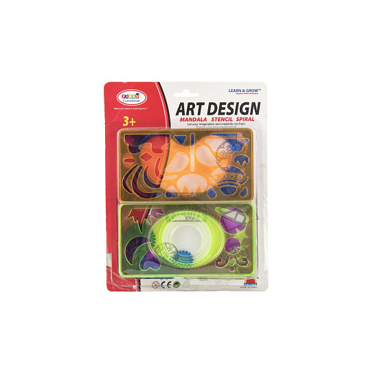 Inspiro pravítka šablony plast na kartě 23x29cm