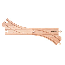 WOODY Příslušenství k dráze - výhybka K 2ks