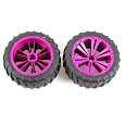 REVELL - REVELLUTIONS (47033) - Set 2x Wheel for Monster, lilac