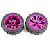 REVELL - REVELLUTIONS (47033) - Set 2x Wheel for Monster, lilac