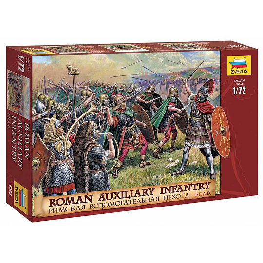 Zvezda Wargames (AoB) figurky 8052 - Roman Auxiliary Infantry (re-release) (1:72) Zvezda Wargames (AoB) figurky 8052 - Roman Auxiliary Infantry (re-release) (1:72)