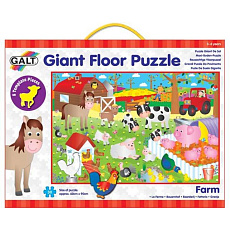 Velké podlahové puzzle – na farmě Velké podlahové puzzle – na farmě