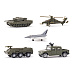 SIKU Military - Sada vojenských vozidiel, 5 ks