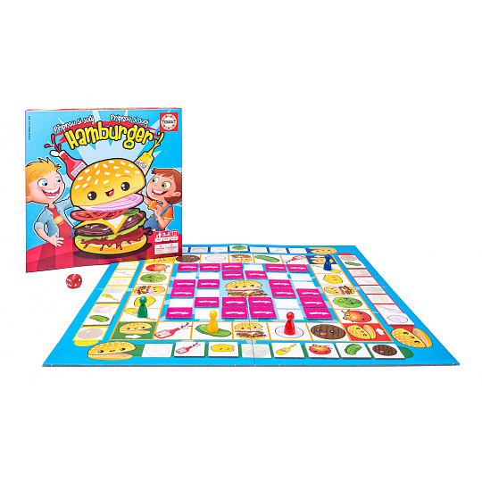 EDUCA Hra - Připrav si svůj Hamburger EDUCA Hra - Připrav si svůj Hamburger