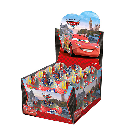 John Měkký míček Cars 100mm John Měkký míček Cars 100mm
