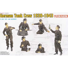 Dragon Model Kit figurky 6375 - GERMAN TANK CREW 1939-1943 (1:35)