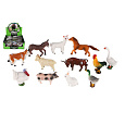 Teddies Zvířátko domácí farma plast 5-10cm mix druhů