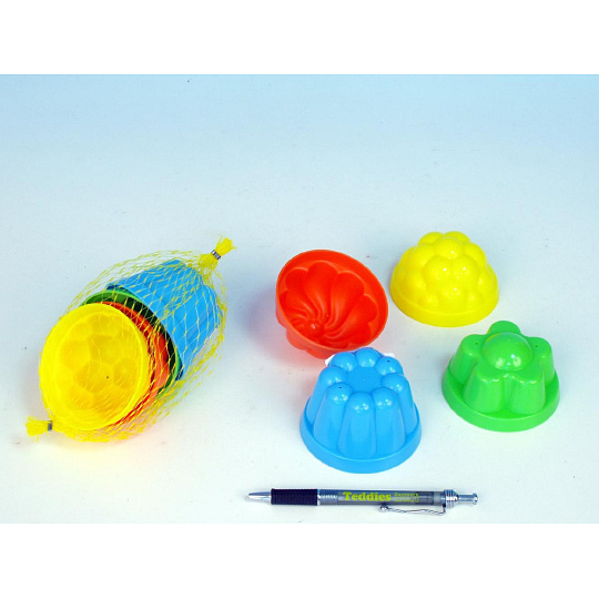 Chemoplast Formičky Bábovky kulaté průměr 8cm 4ks v síťce