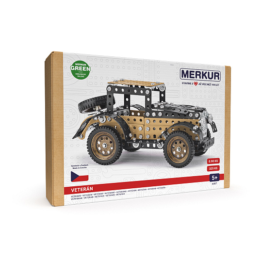 MERKUR - Stavebnice Merkur - Veterán, 312 dílků
