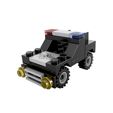 Rappa Kompatibilní stavebnice BLOXO policie auto 31 ks