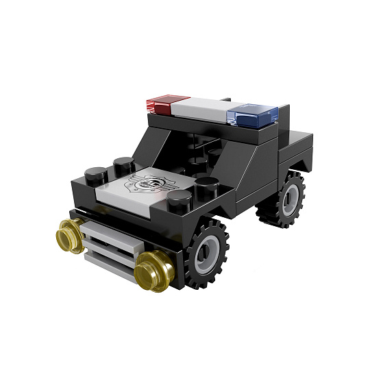 Rappa Kompatibilní stavebnice BLOXO policie auto 31 ks Rappa Kompatibilní stavebnice BLOXO policie auto 31 ks