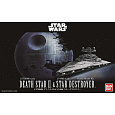 Revell Plastic ModelKit BANDAI Star Wars 01207 - Death Star II + Imperial Star Destroyer