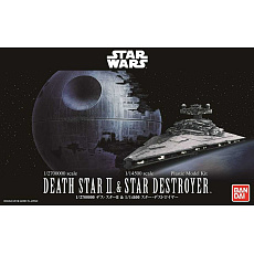 Revell Plastic ModelKit BANDAI Star Wars 01207 - Death Star II + Imperial Star Destroyer Revell Plastic ModelKit BANDAI Star Wars 01207 - Death Star II + Imperial Star Destroyer