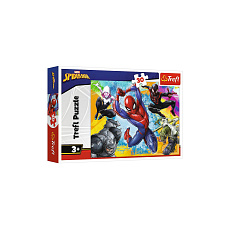 Puzzle Spiderman 27x20cm 30 dílků v krabičce 21x14x4cm