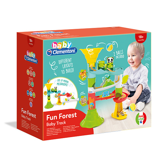 Clementoni Baby velká kuličková dráha se zvířátky