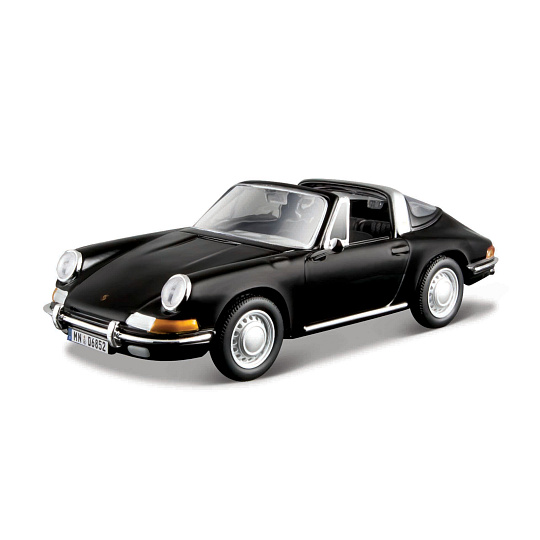 Bburago - Auta HOBBY, Porsche 911 (1967), černá, 1:32