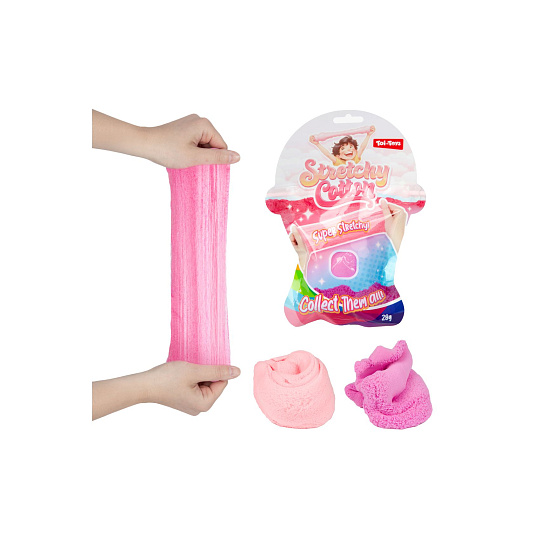 Teddies Hmota elastická mačkací antistresová 3 barvy