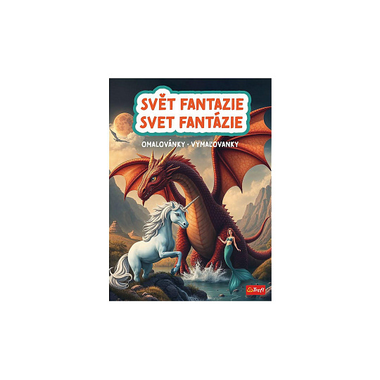 Omalovánky Svět fantazie 20x27,5cm Omalovánky Svět fantazie 20x27,5cm
