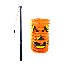 Rappa Lampion Haloween 15 cm se svítící hůlkou 39 cm Rappa Lampion Haloween 15 cm se svítící hůlkou 39 cm