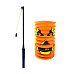 Rappa Lampion Haloween 15 cm se svítící hůlkou 39 cm