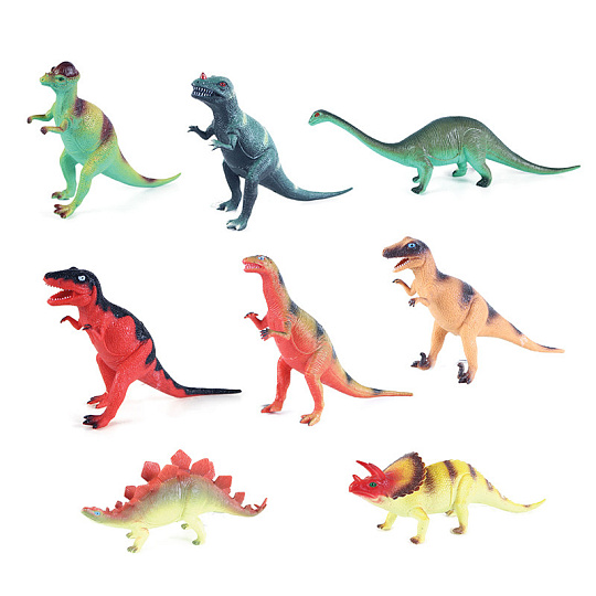 Rappa Dinosaurus se zvukem 8 druhů 21 - 29 cm Rappa Dinosaurus se zvukem 8 druhů 21 - 29 cm