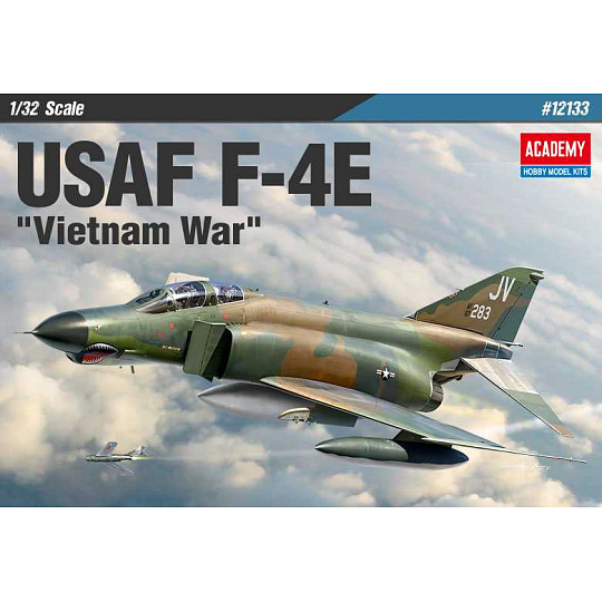 Academy Model Kit letadlo 12133 - USAF F-4E "Vietnam War" (1:32) Academy Model Kit letadlo 12133 - USAF F-4E "Vietnam War" (1:32)