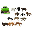 Teddies Zvířátko safari ZOO plast 10cm asst mix druhů