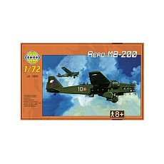 Směr Model Aero MB-200 1:72 22,3x31,2cm v krabici 35x22x5cm