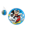 Míč Mickey Mouse nafouknutý 23cm v síťce