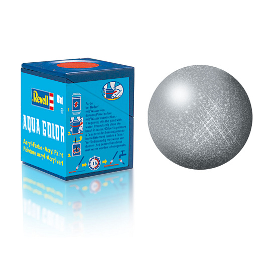 Revell Barva Revell akrylová - 36191: metalická ocelová (steel metallic)
