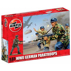 Airfix Classic Kit VINTAGE figurky A02712V - WWII German Paratroops (1:32)