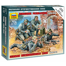 Zvezda Wargames (WWII) figurky 6153 - German Reconnaissance Team (1:72) Zvezda Wargames (WWII) figurky 6153 - German Reconnaissance Team (1:72)