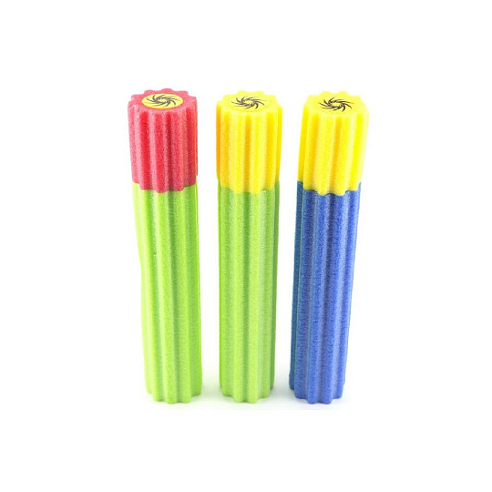 Teddies Vodní trubice pěnová stříkací 35cm asst