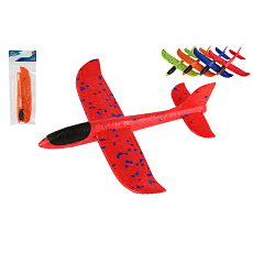 Teddies Letadlo házecí polystyrén 22cm 4 barvy