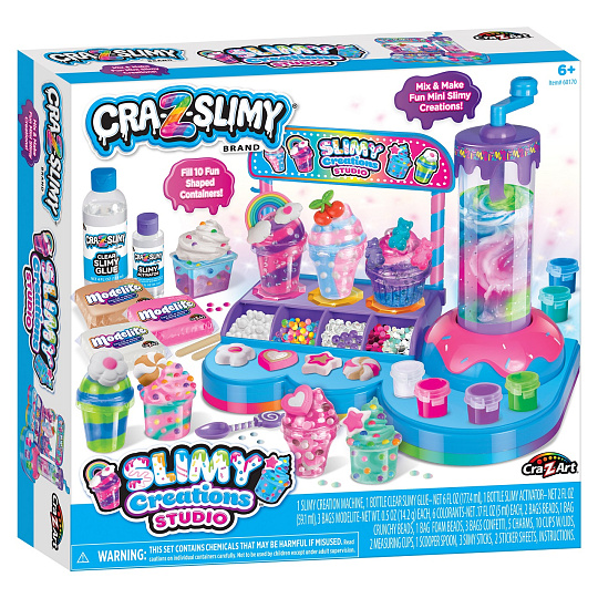 Mac Toys Cra-Z-Slimy Továrna na výrobu slizových dobrot Mac Toys Cra-Z-Slimy Továrna na výrobu slizových dobrot