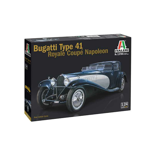 Italeri Model Kit auto 13705 - Bugatti Type 41 Royale Coupé Napoleon (1:24)